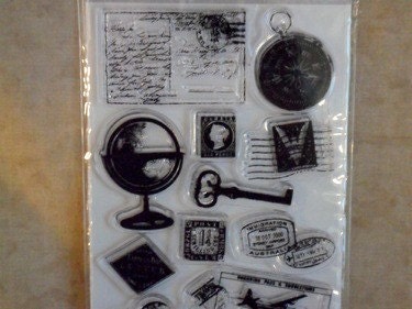 Travel Journey Clear Stamps by TPC Studio-FREE SHIPPING
