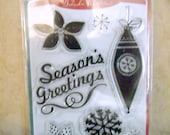 Peppermint Twist Clear Stamps by Inkadinkado-SALE