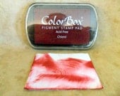 Chianti Red Pigment Ink Stamp Pad by Colorbox-SALE