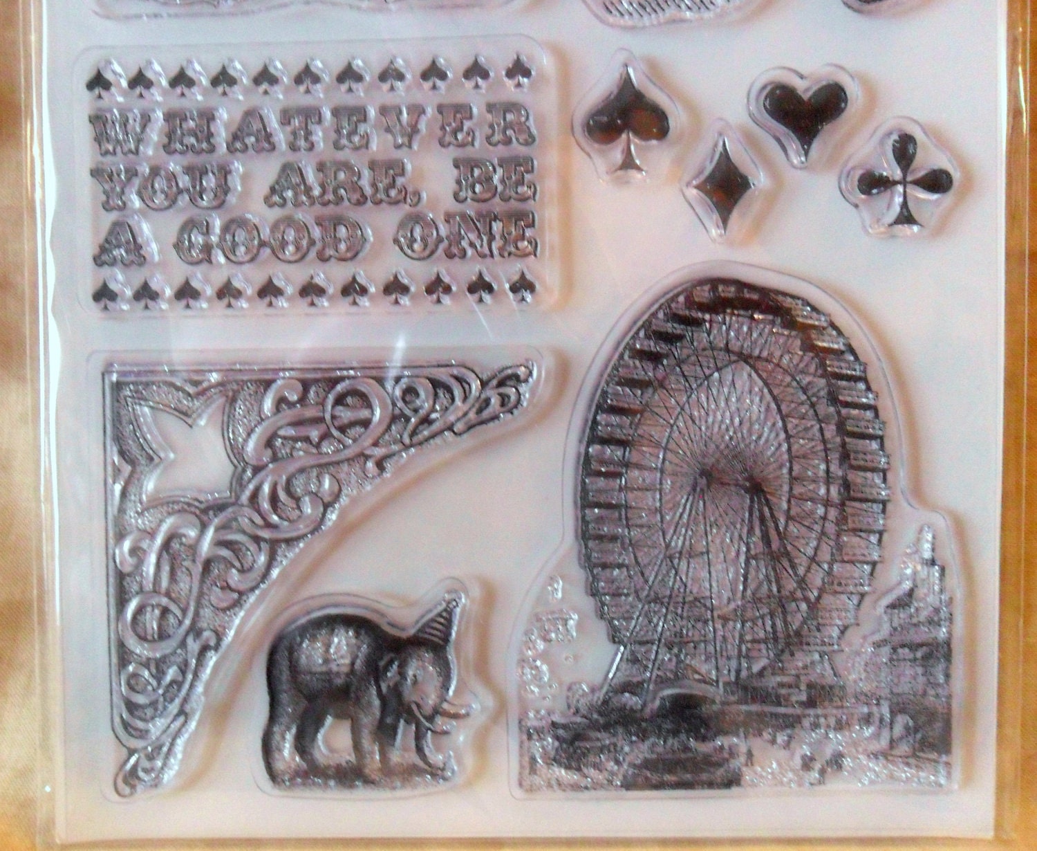 Afternoon Muse Clear Stamps by Glitz-FREE SHIPPING