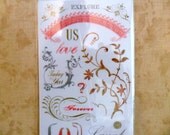 Classic K Bailey Rub-on Transfers by K and Company-SALE