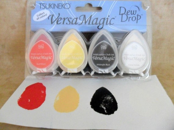 VersaMagic Clowning Around Dew Drop Chalk Ink Pads by Tsukineko-FREE SHIPPING