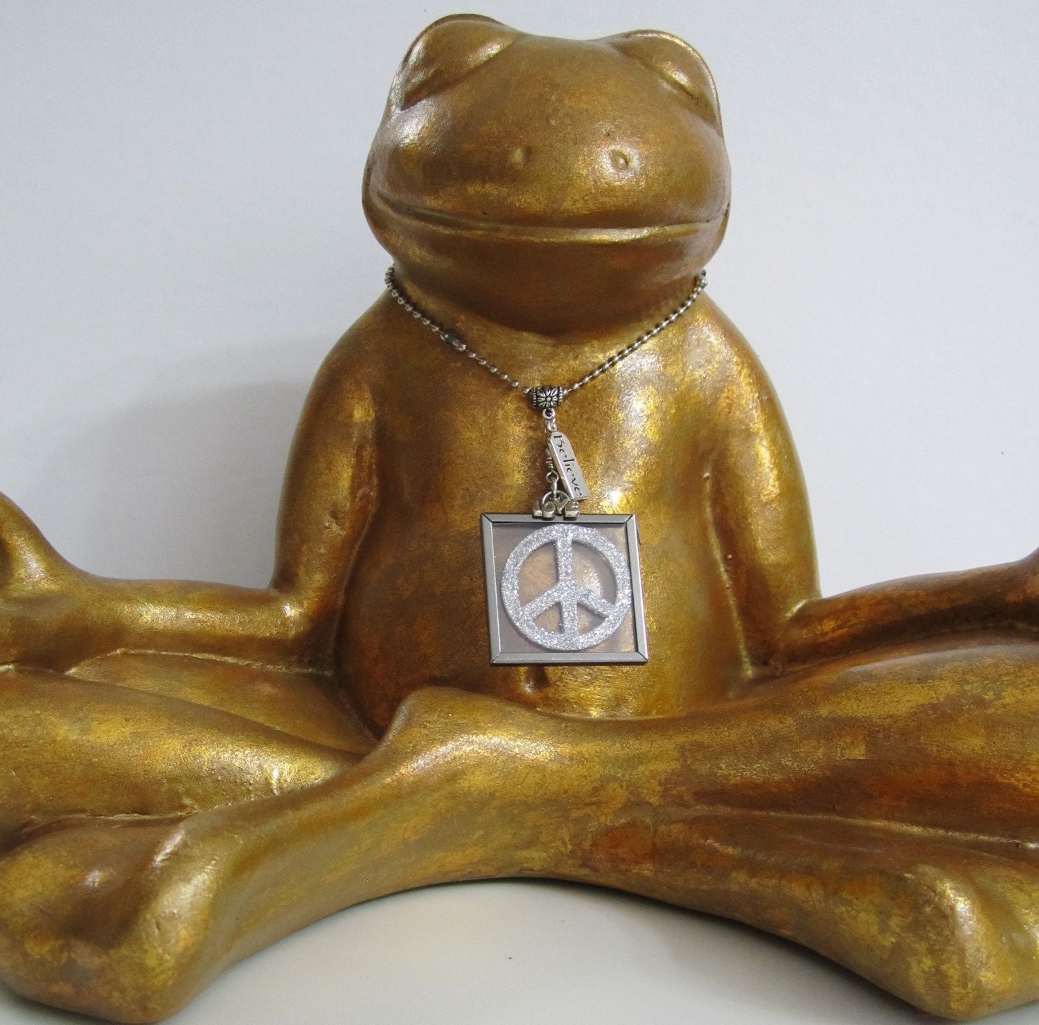 PEACE Charm Necklace