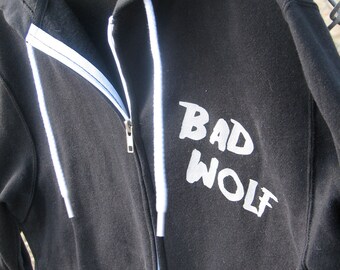 Bad Wolf XXL Unisex Size Hoodie Black