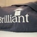 Clearance Brilliant Denim Blue Canvas Large Messenger Bag