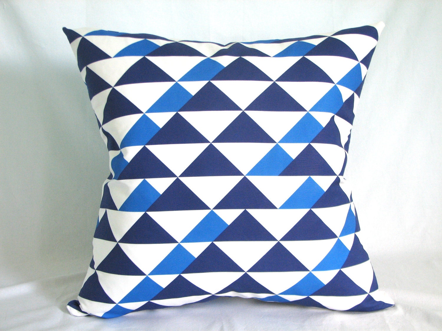 RESERVED Buster Mod Throw Pillow 22" x 22" in Royal