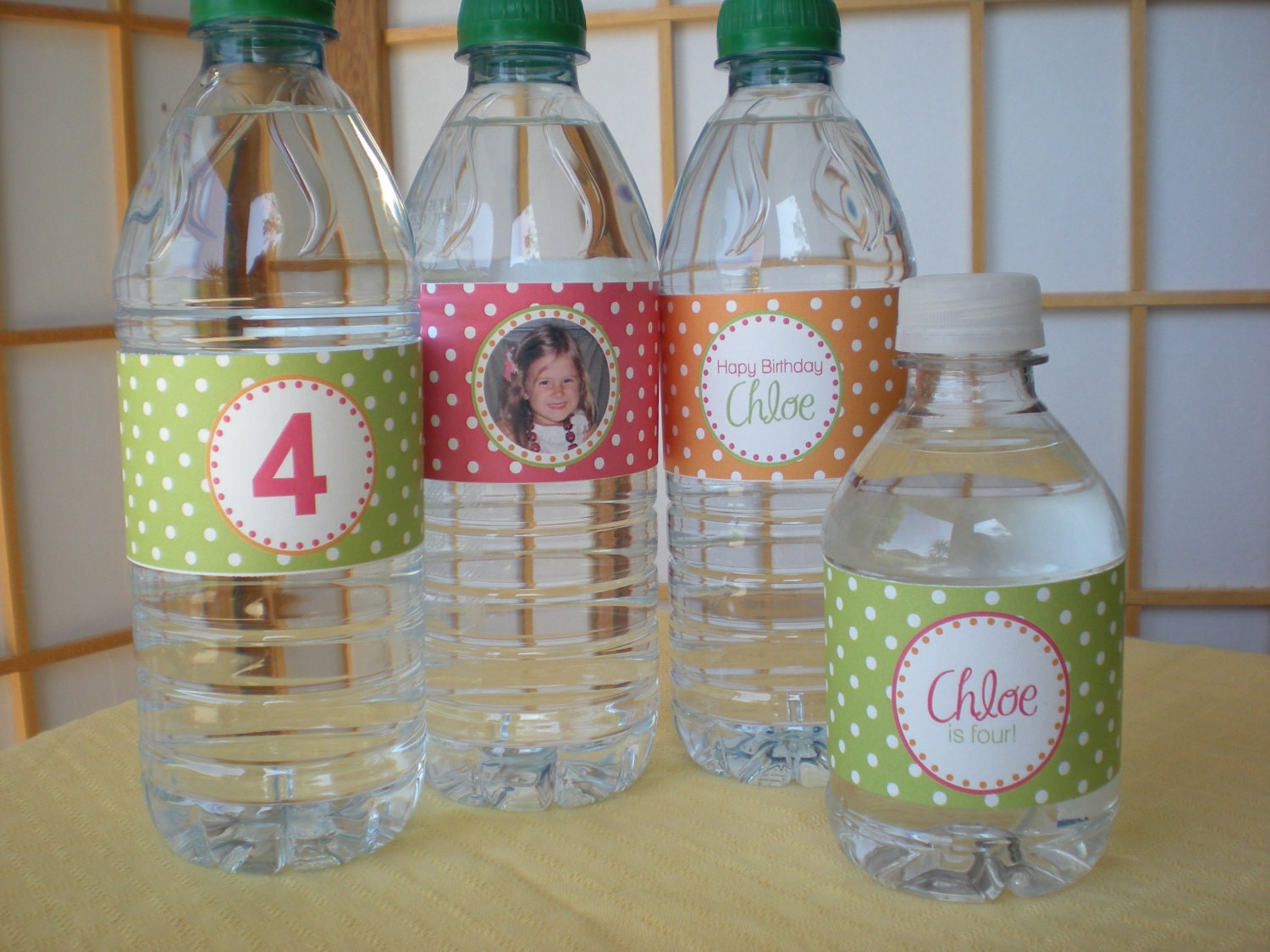 Bright Girl Colors- water bottle wrappers- print your own Il_170x135