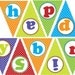 Happy Birthday Banner- Fiesta- print your own