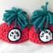 Newborn Thing 1 and Thing 2 Chunky Hats