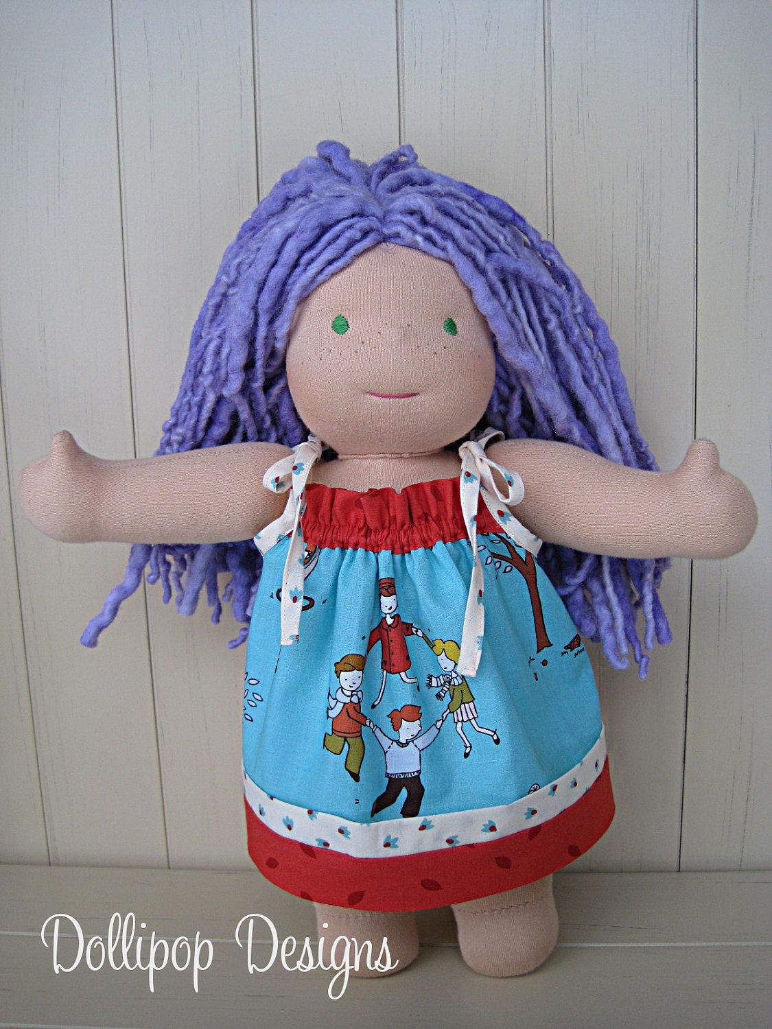 Little Apples Pillowcase Dress by Dollipop Designs