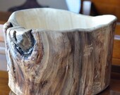 Handcrafted Aspen Wood Bowl