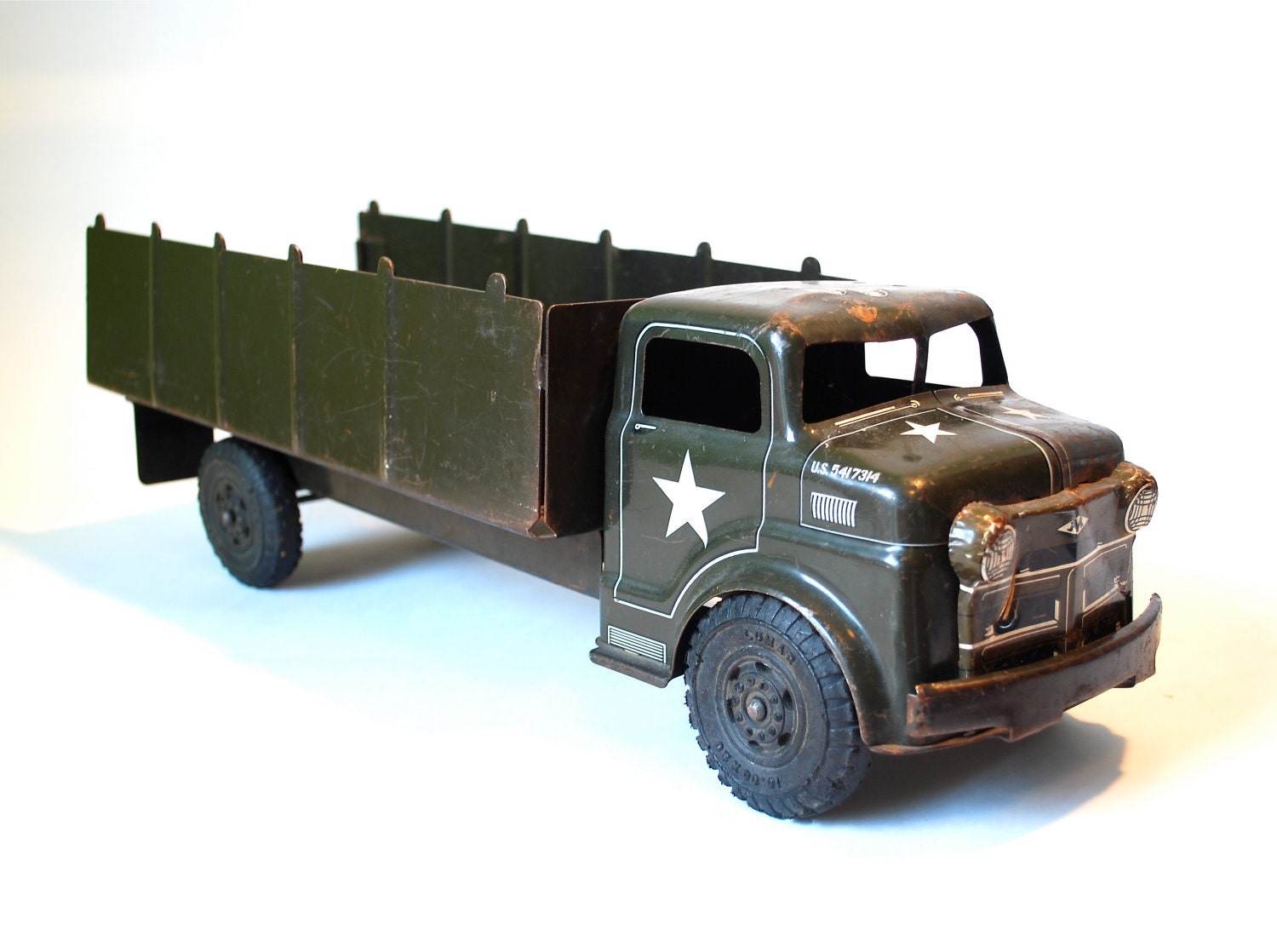 Marx Lumar Army Transport Toy Truck
