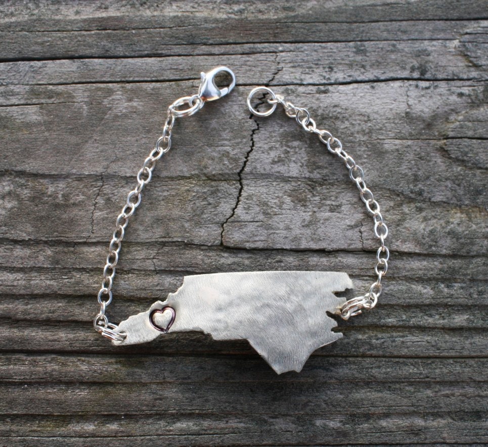 Home is Where The Heart Is... Choose Your State Bracelet