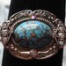 Gorgeous Plus Size  vintage EDWARDIAN re purposed 10 karat Rolled Gold Watch Band sterling silver Swarovski crystal Bracelet