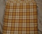 1 Yard Lizzie B Creative Plaid in Khaki