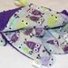 Purple Owl Lovie Reversible Blanket With Purple Dot Minky For Your Baby Bird