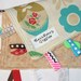 Ribbon Blanket- Matryoshka Nesting Dolls Ribbon Sensory Blanket With Camel Dot Minky For Your Baby Girl