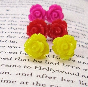 Sweet Earring Trio Set by Jessica Anne Designs