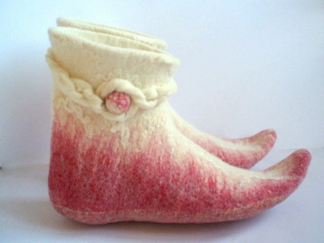 Felted Wool Slippers