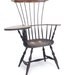 Comb-back Windsor writing desk