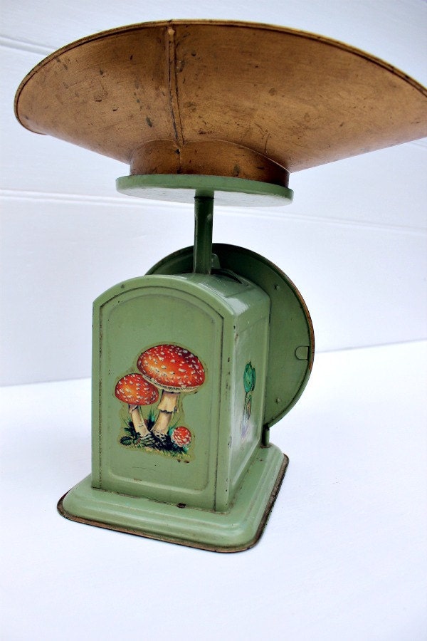Vintage Scale Kitchen John Chatillon & Sons Green 10lbs.