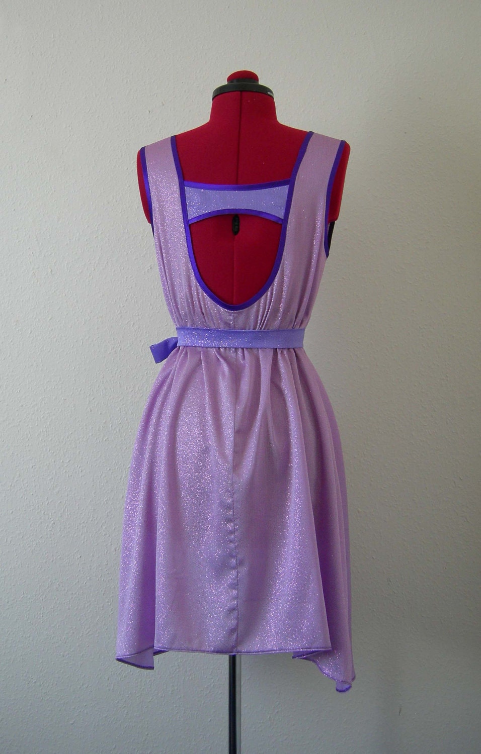 lavender party dress