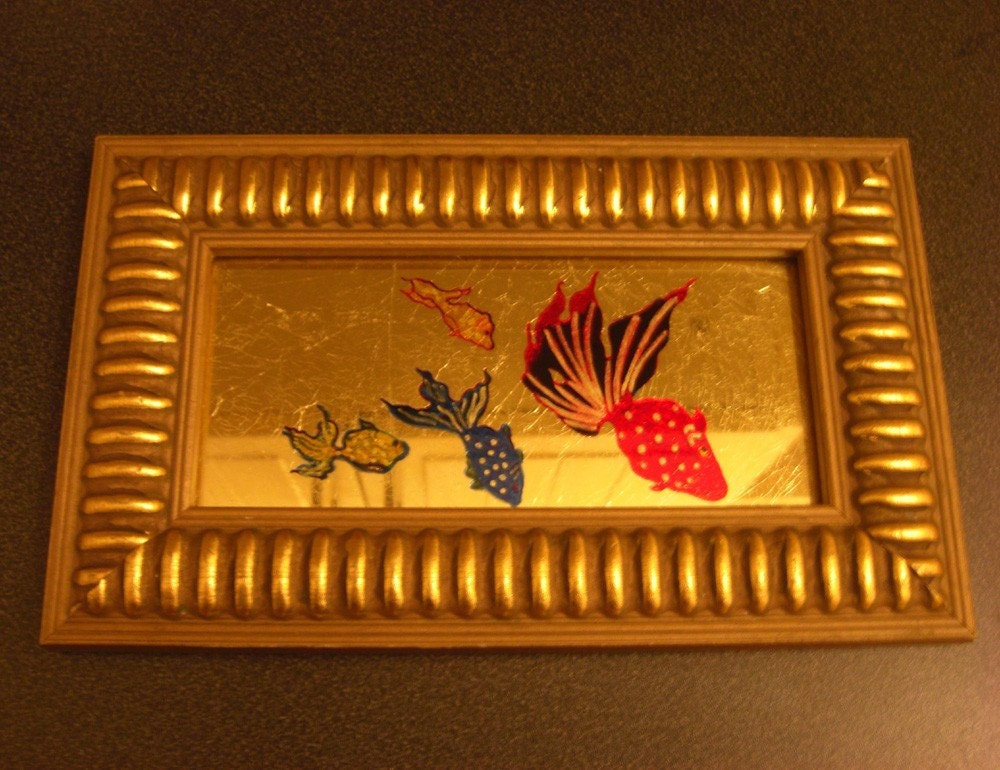 Reverse Glass Painting
