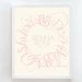16x20 EMBLEM print custom name : Palette No. 20 cream pink