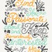 8x10-in Julia Child Quote Illustration Print