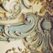 Paris Photo. Fine Art Photography. Creamy Blue Lace. Versailles. Marie Antoinette. Rococo. Baby Blue. Wall Art. Home Decor. Size A4