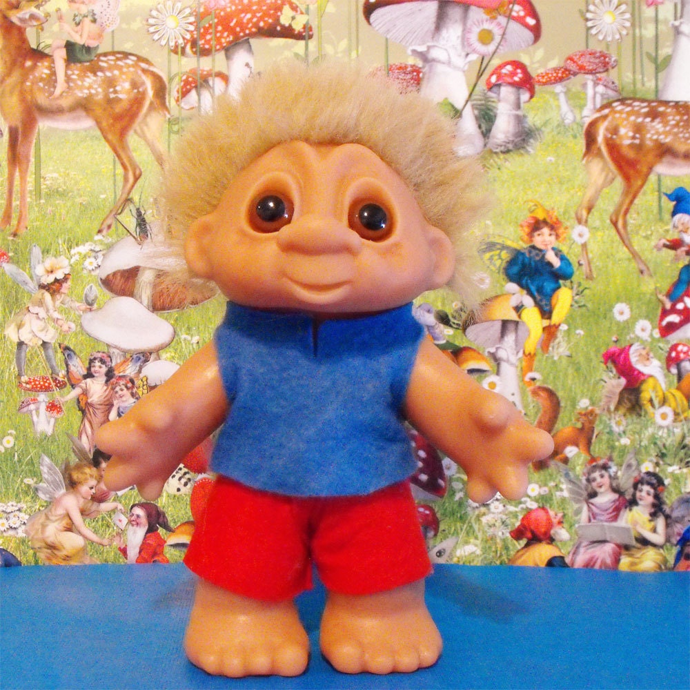 Troll Doll 1980 from Denmark