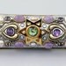 Pearl Amethyst Mezuzah