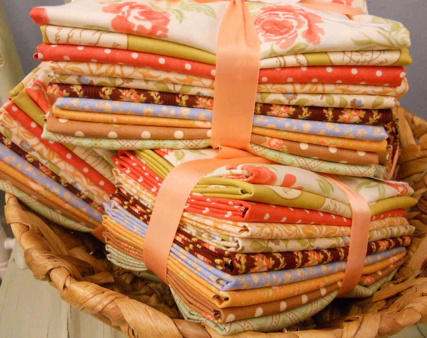 1/2 yard bundle of Fig Tree prints designed by Joanna Figueroa for Moda Fabrics