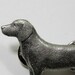 Vintage Pewter Pin: Beagle Brooch for the Dog Lover