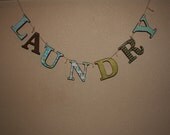 LAUNDRY sign