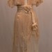 RESERVED 1910 Edwardian Silk and Lace Wedding Dress