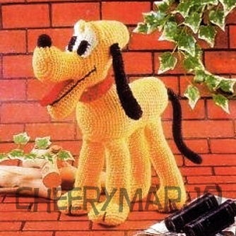 Crochet doll amigurumi PDF pattern - Pluto