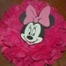 Disney Minnie Mouse - tissue pom pom - Birthday/ Shower decoration