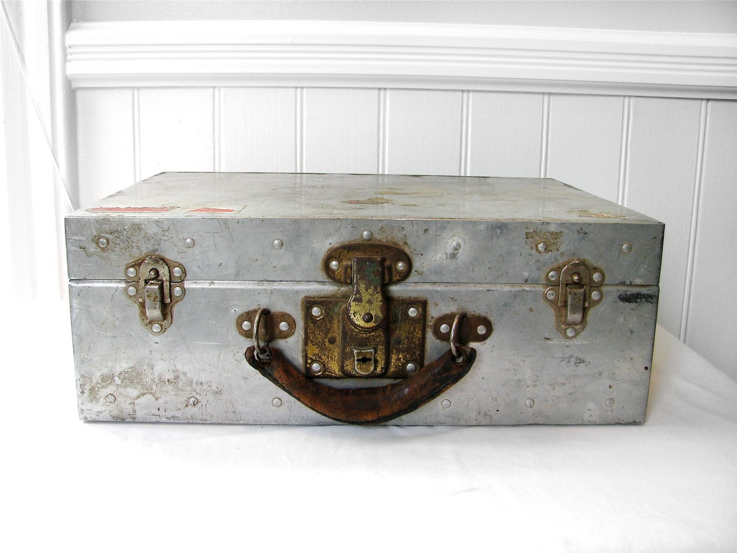 RESERVED for Brooke - 1940s Roller Derby Skates w/Metal Case