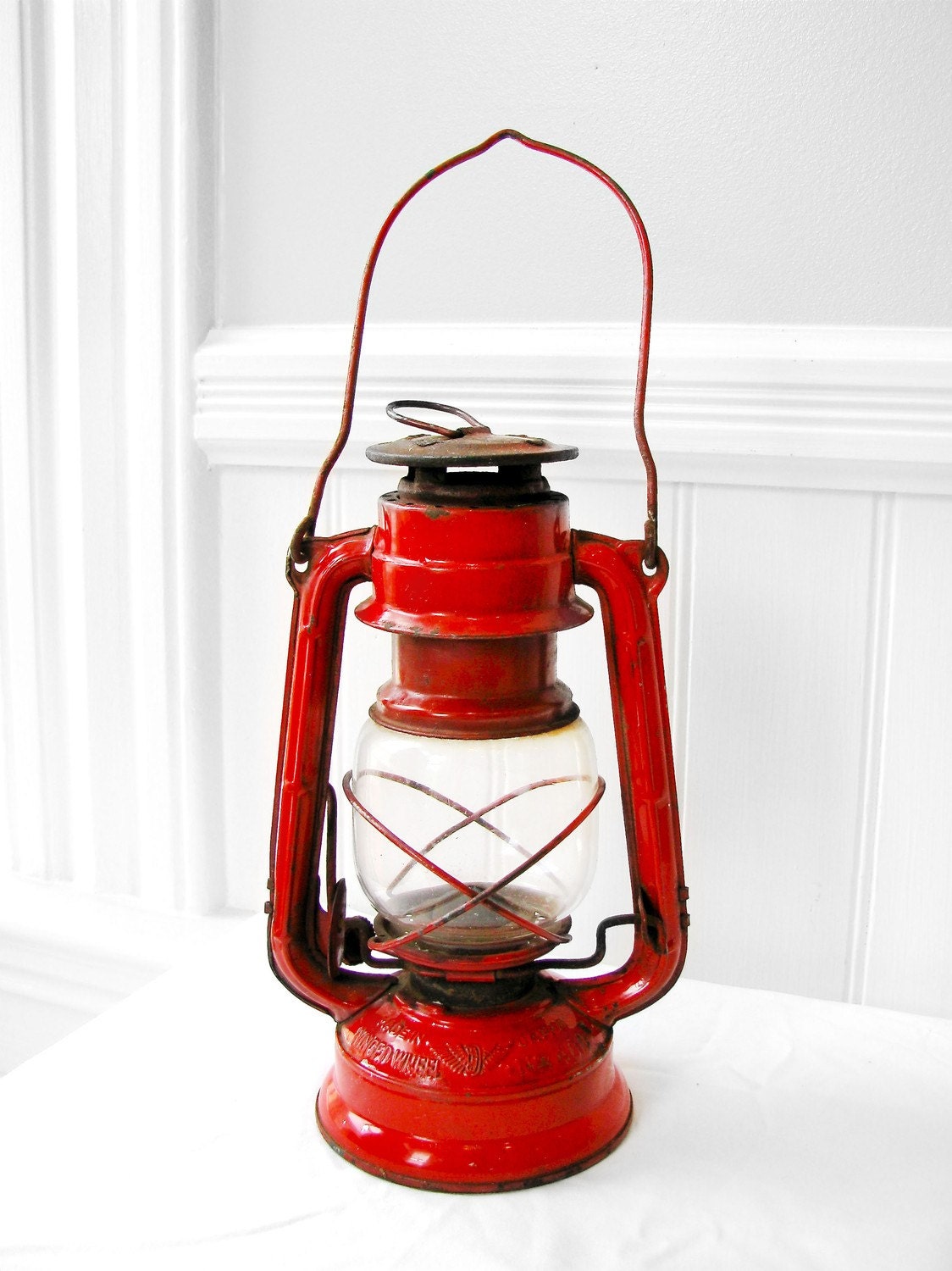 Winged Wheel Red Lantern