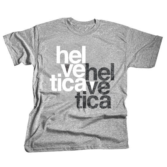 Suisse Swiss Helvetica Typeface Shirt