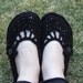 Crocheted Ballerina Flat
