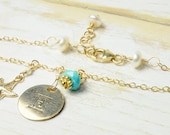 Personalized Star Fish Bridesmaid Monogram Charm Bracelet, Bridesmaid Gifts, Matron of Honor Gifts,  Beach Weddings