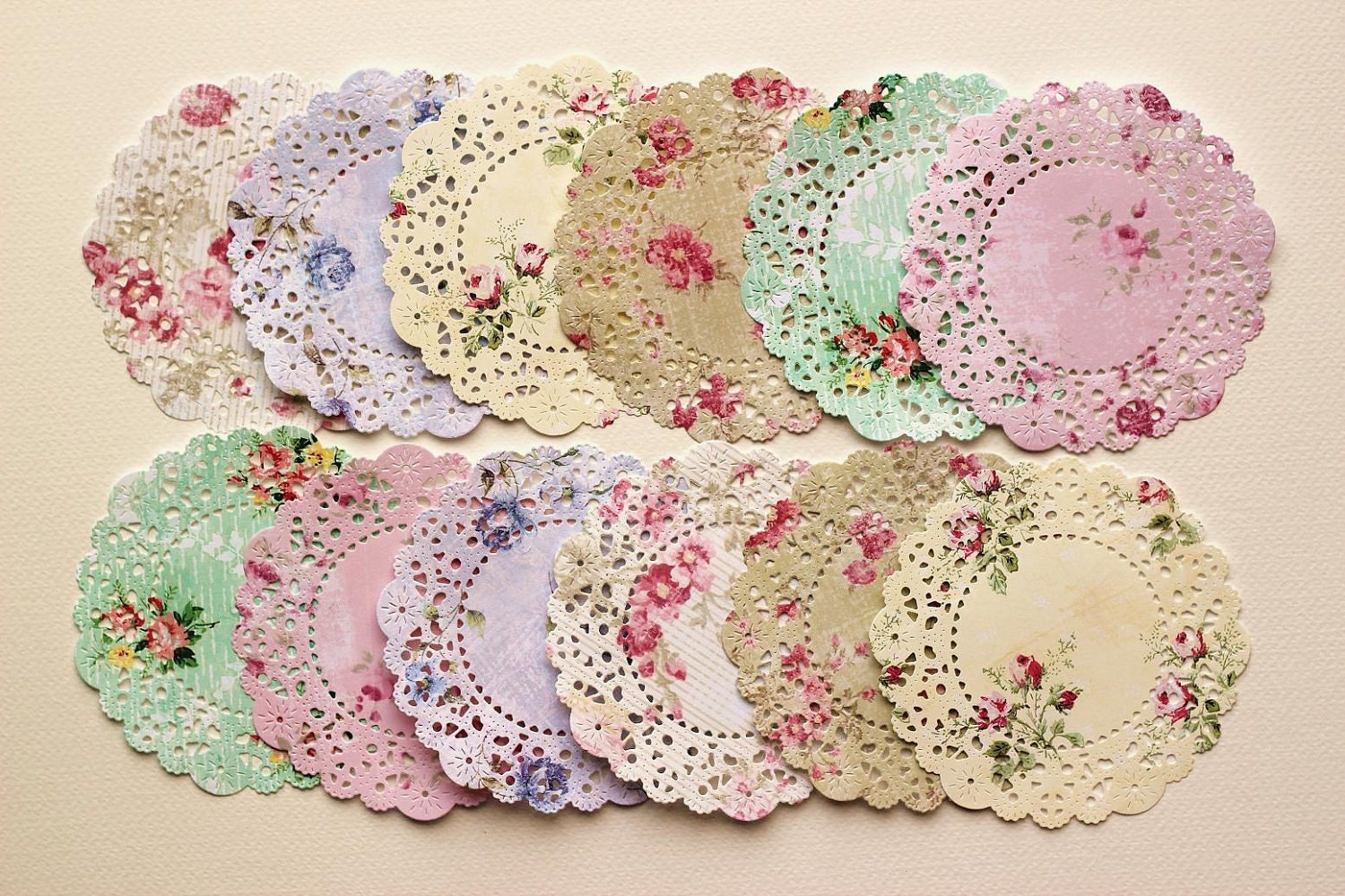 shabby-roses-patterned-paper-die-cut-paper-doilies-by-vixyvixy