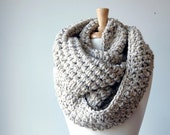 Neck Warmer, Scarf, Infinity Scarf, Circular, Scarf, Cowl (The Abington Warmer in oatmeal)