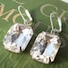 Clear Crystal Bridal Earrings Vintage Rhinestone Earrings Bridal Wedding Jewelry - Glamorous Jewelry
