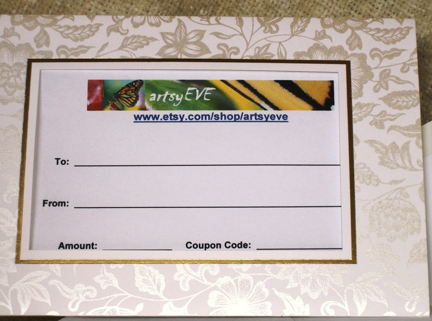 Gift Certificate