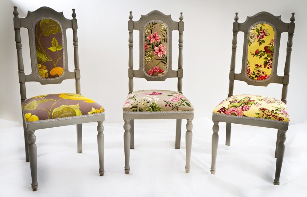 classic floral chairs
