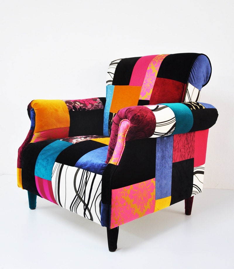 Reserved Listing for Darrah McCaulley: 2 custom armchairs & 2 additional solid fabric accent pillows