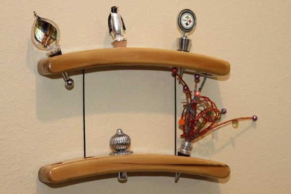 Items similar to Wine Stopper Display Rack Holder, Wall Hanging on Etsy